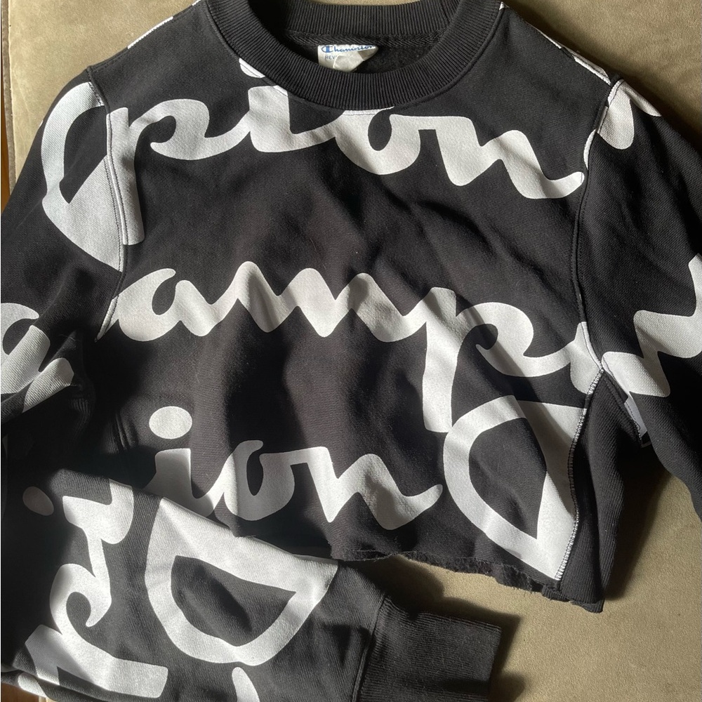 Champion Cropped Sweatshirt